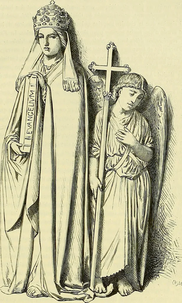 An illustration from Gazette des beaux-arts, 1859, leaf 258