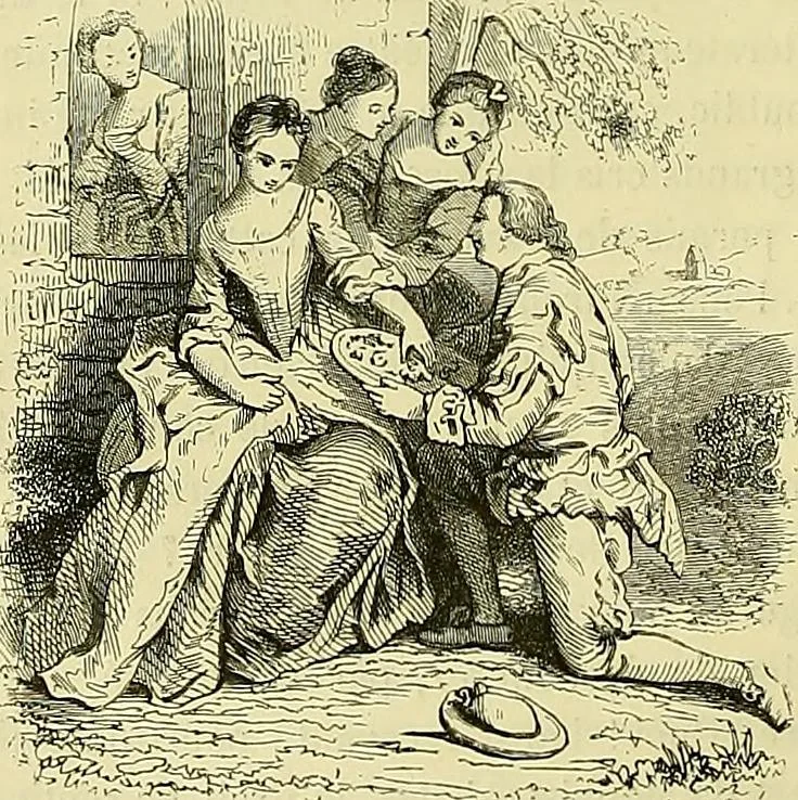 An illustration from Gazette des beaux-arts, 1859, leaf 47