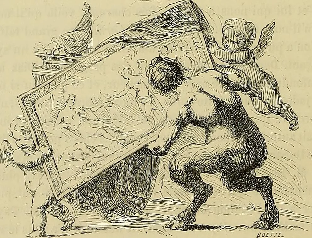 An illustration from Gazette des beaux-arts, 1859, leaf 222