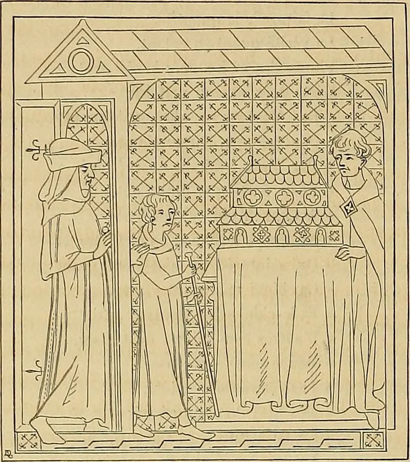 An illustration from Gazette des beaux-arts, 1859, leaf 302