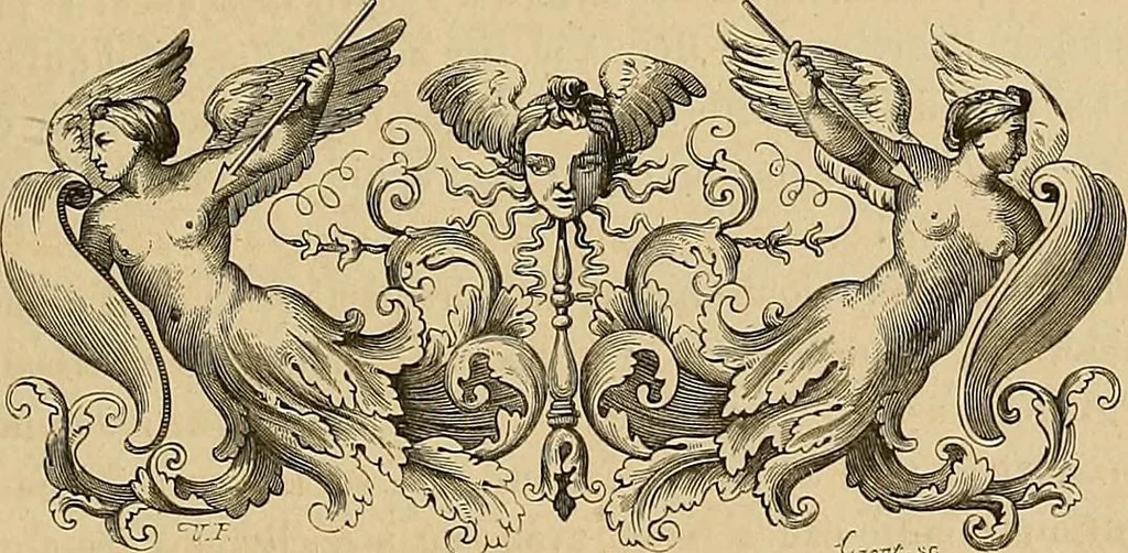 An illustration from Gazette des beaux-arts, 1859, leaf 357