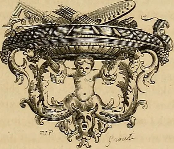 An illustration from Gazette des beaux-arts, 1859, leaf 63