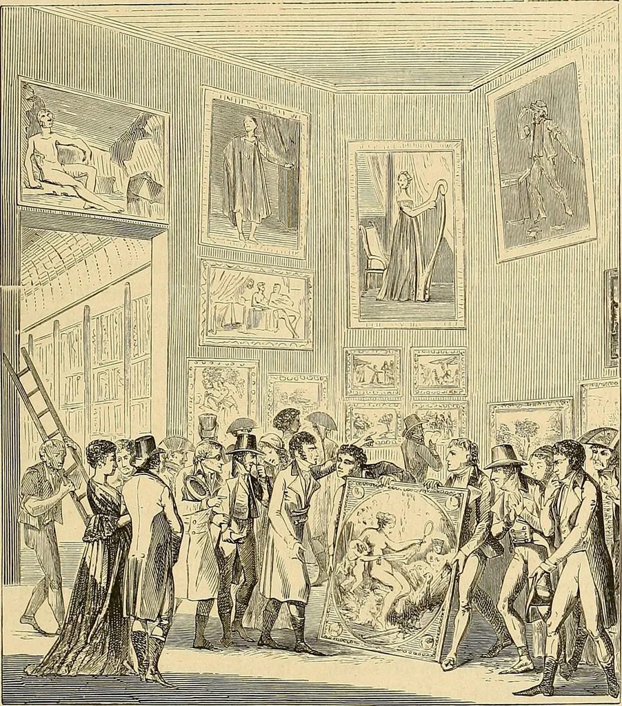 An illustration from Gazette des beaux-arts, 1859, leaf 119