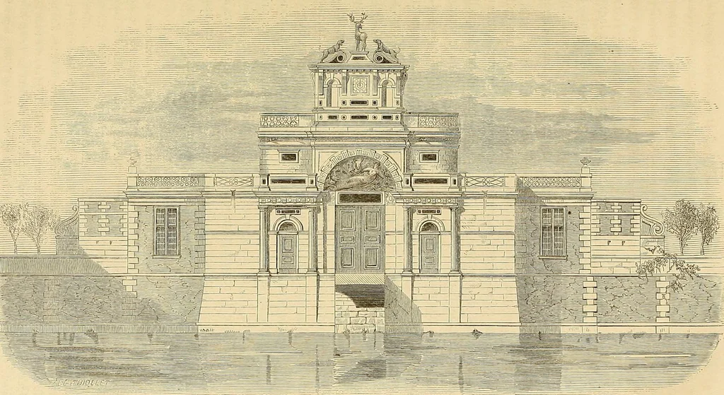 An illustration from Gazette des beaux-arts, 1859, leaf 153