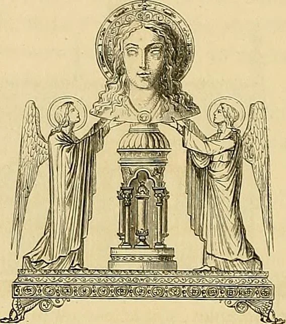 An illustration from Gazette des beaux-arts, 1859, leaf 244