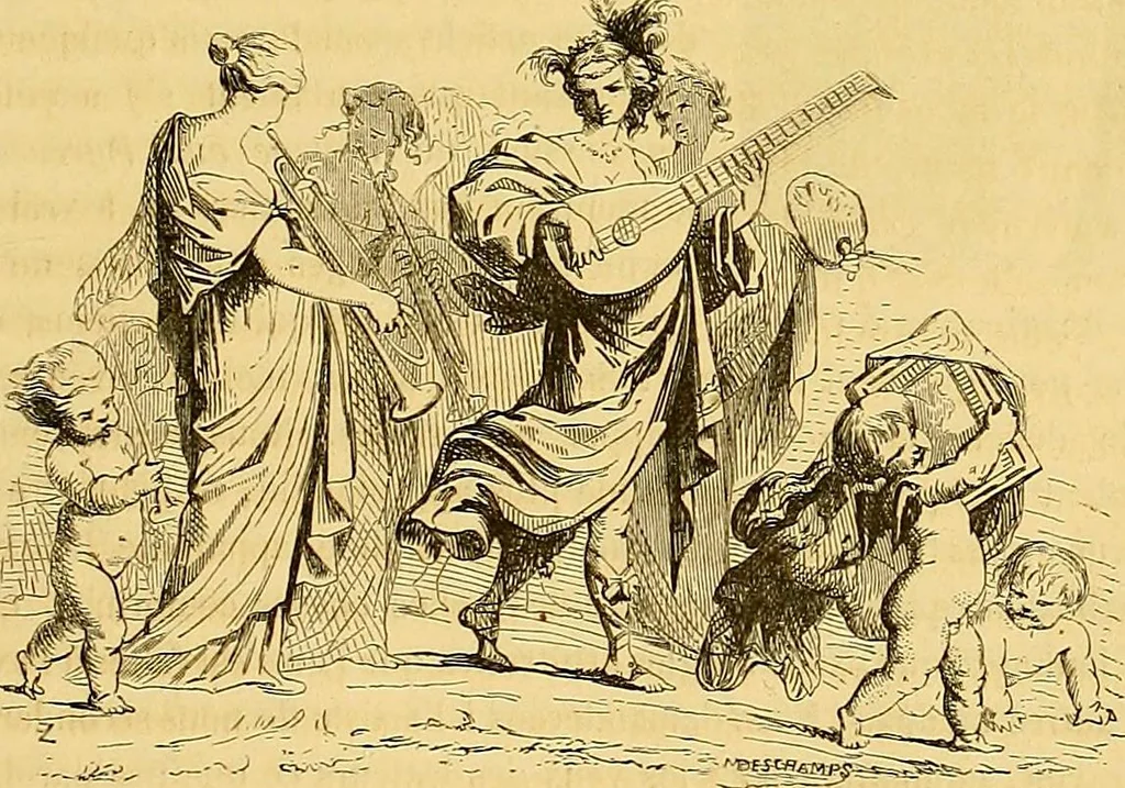 An illustration from Gazette des beaux-arts, 1859, leaf 113