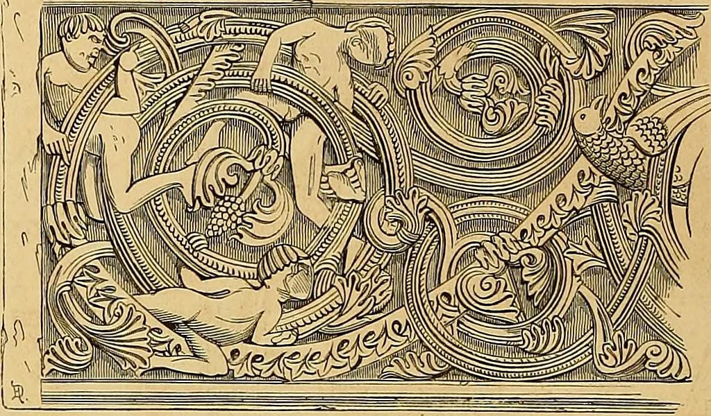 An illustration from Gazette des beaux-arts, 1859, leaf 242