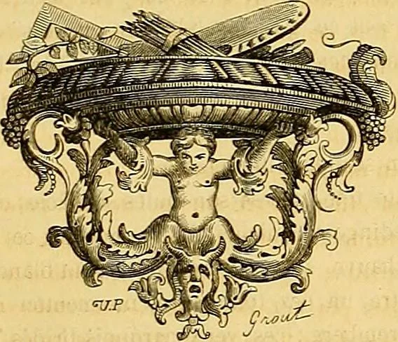 An illustration from Gazette des beaux-arts, 1859, leaf 253