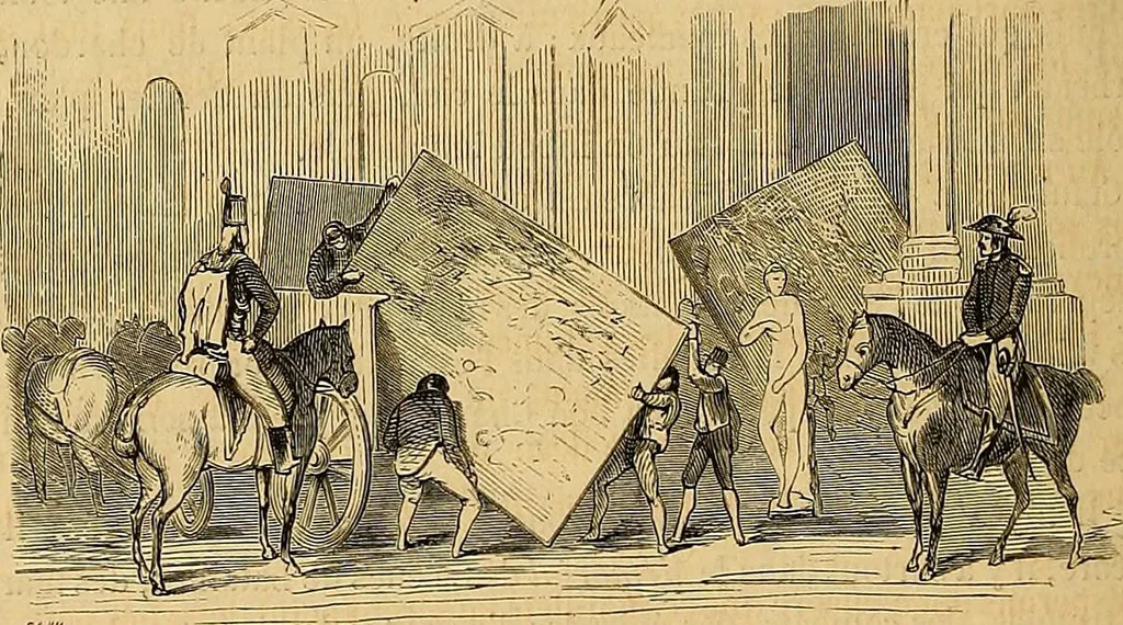 An illustration from Gazette des beaux-arts, 1859, leaf 294