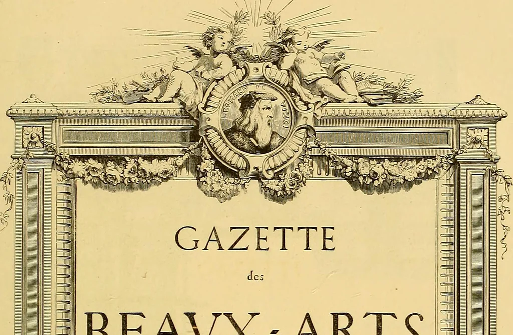 An illustration from Gazette des beaux-arts, 1859, leaf 7