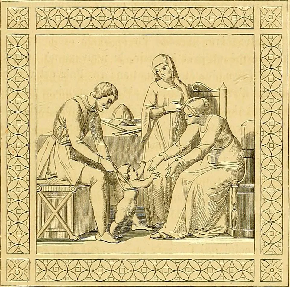 An illustration from Gazette des beaux-arts, 1859, leaf 244