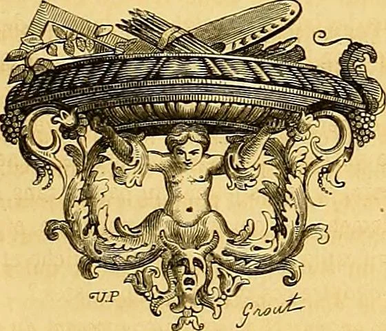 An illustration from Gazette des beaux-arts, 1859, leaf 256