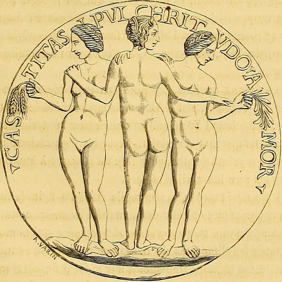An illustration from Gazette des beaux-arts, 1859, leaf 302