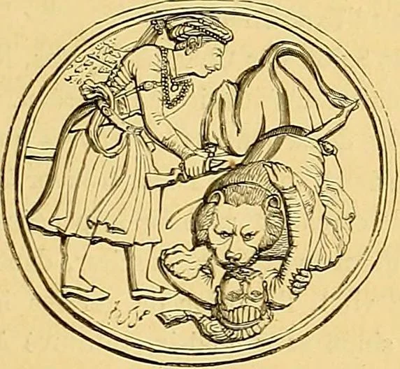 An illustration from Gazette des beaux-arts, 1859, leaf 310