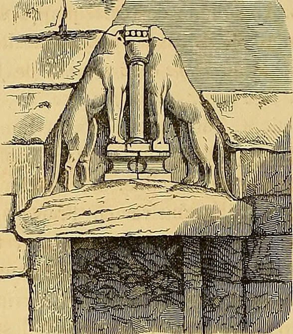 An illustration from Gazette des beaux-arts, 1859, leaf 123