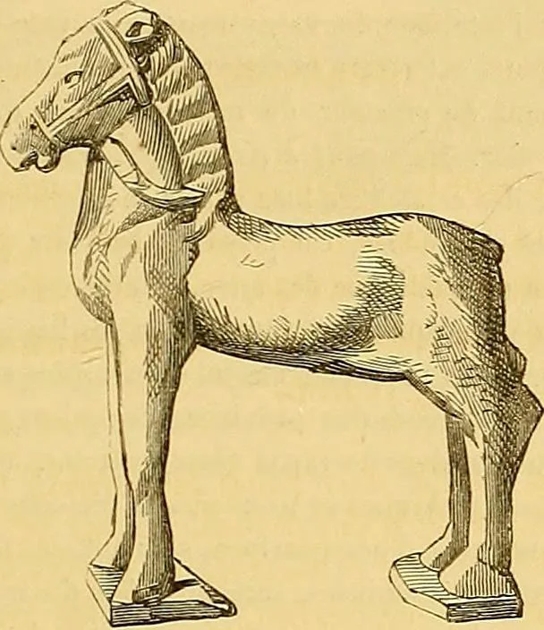 An illustration from Gazette des beaux-arts, 1859, leaf 196