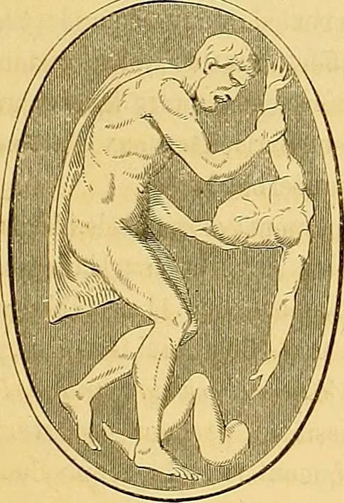 An illustration from Gazette des beaux-arts, 1859, leaf 222