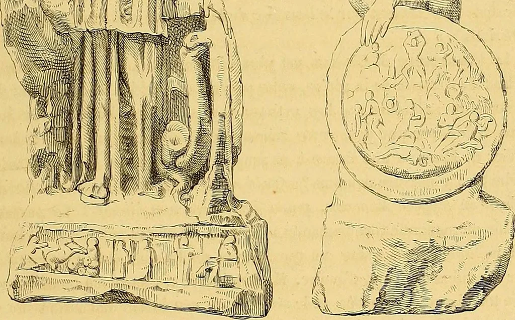 An illustration from Gazette des beaux-arts, 1859, leaf 144
