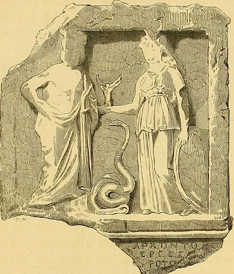 An illustration from Gazette des beaux-arts, 1859, leaf 218