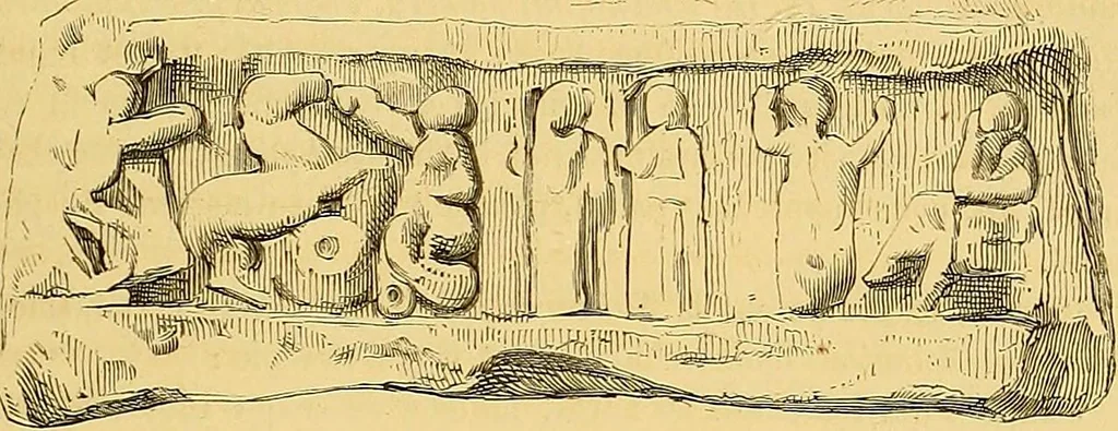 An illustration from Gazette des beaux-arts, 1859, leaf 304