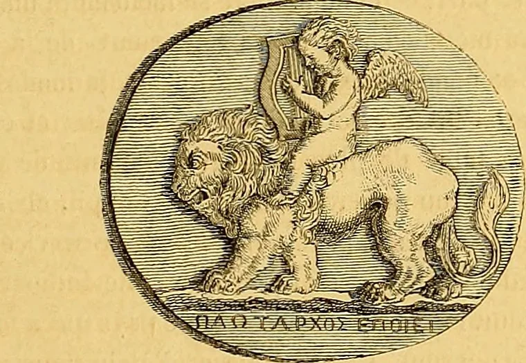 An illustration from Gazette des beaux-arts, 1859, leaf 90