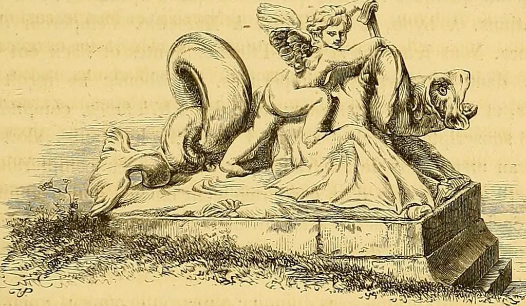 An illustration from Gazette des beaux-arts, 1859, leaf 167