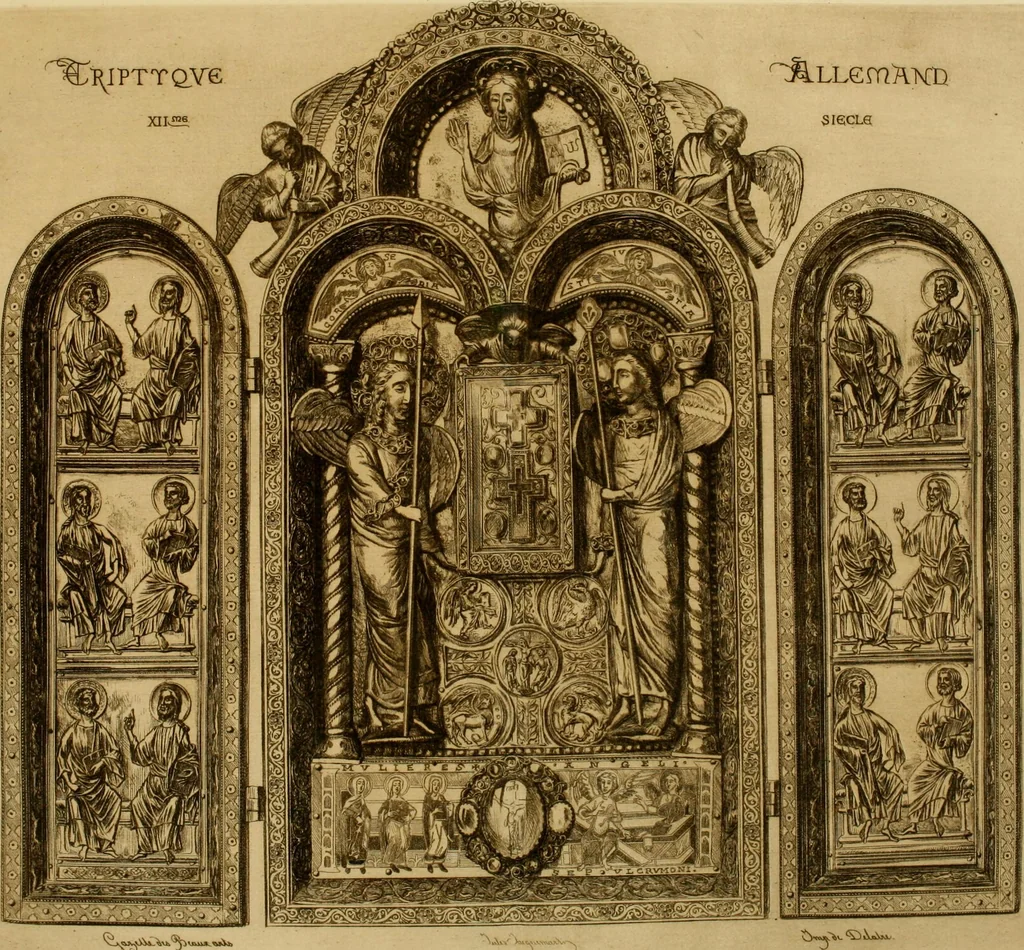 An illustration from Gazette des beaux-arts, 1859, leaf 233