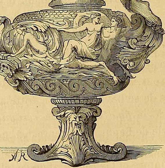An illustration from Gazette des beaux-arts, 1859, leaf 382