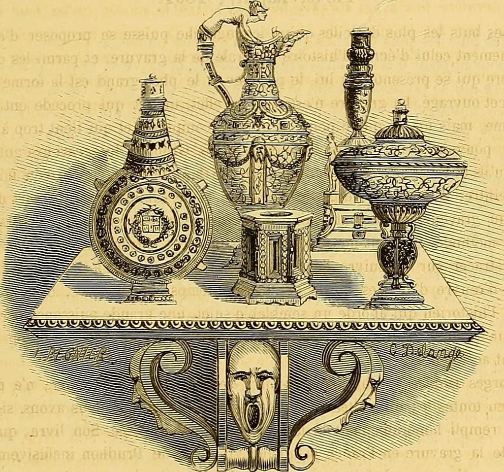 An illustration from Gazette des beaux-arts, 1859, leaf 103