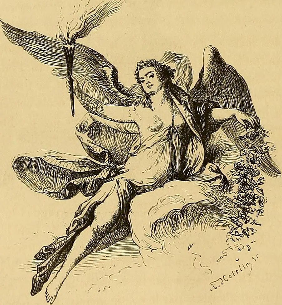An illustration from Gazette des beaux-arts, 1859, leaf 142