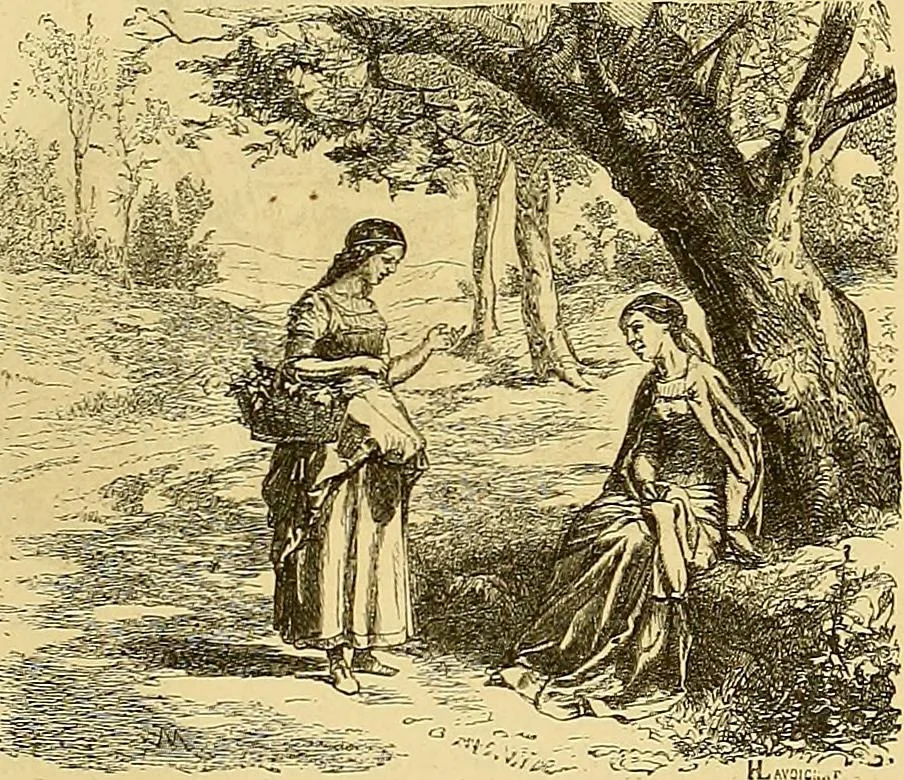 An illustration from Gazette des beaux-arts, 1859, leaf 197