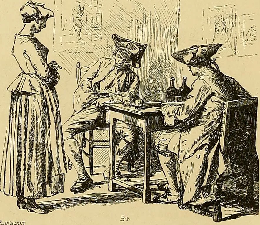 An illustration from Gazette des beaux-arts, 1859, leaf 198