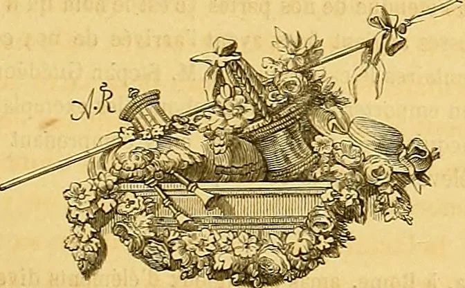 An illustration from Gazette des beaux-arts, 1859, leaf 81
