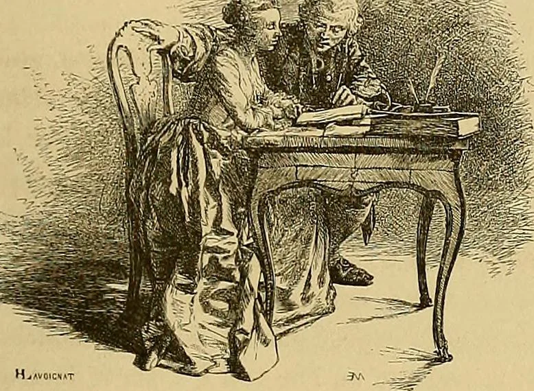 An illustration from Gazette des beaux-arts, 1859, leaf 443
