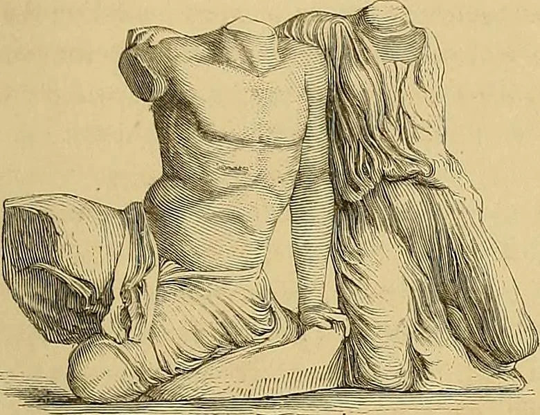 An illustration from Gazette des beaux-arts, 1859, leaf 493