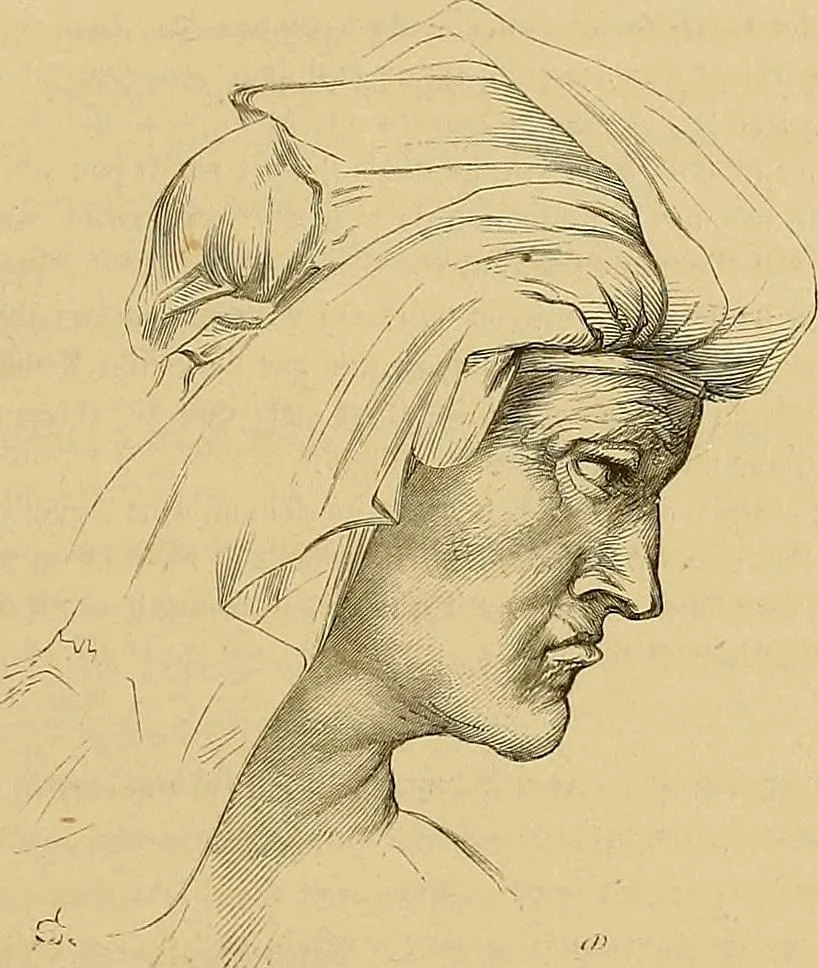 An illustration from Gazette des beaux-arts, 1859, leaf 583