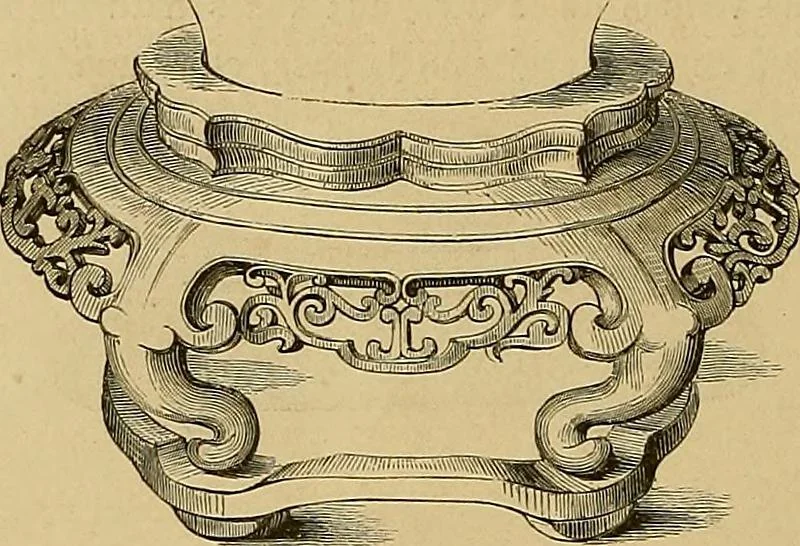 An illustration from Gazette des beaux-arts, 1859, leaf 90