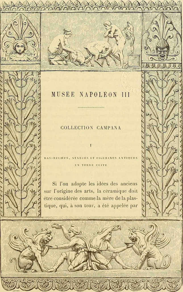 An illustration from Gazette des beaux-arts, 1859, leaf 10