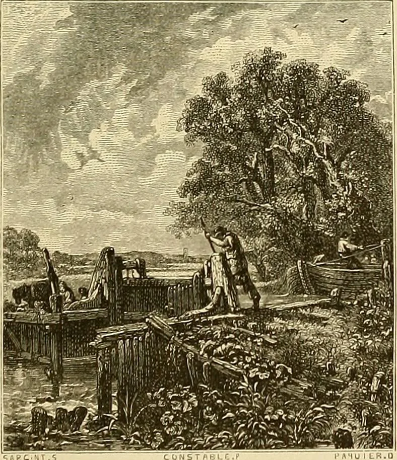 An illustration from Gazette des beaux-arts, 1859, leaf 106