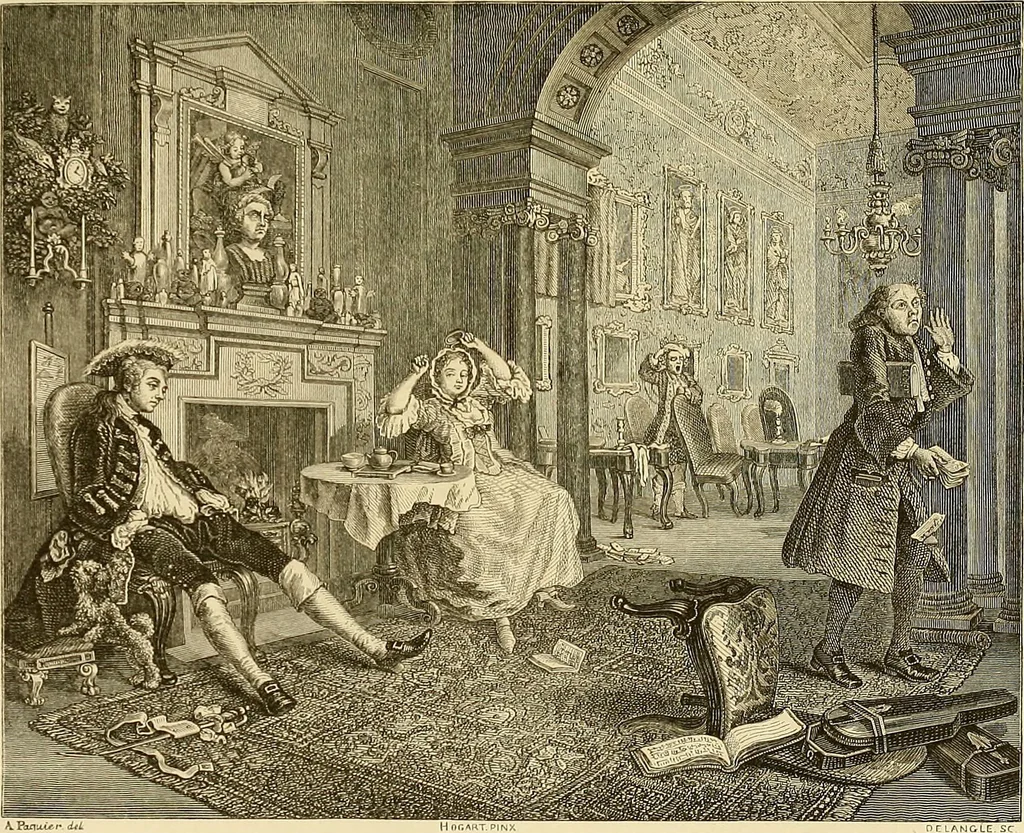 An illustration from Gazette des beaux-arts, 1859, leaf 116