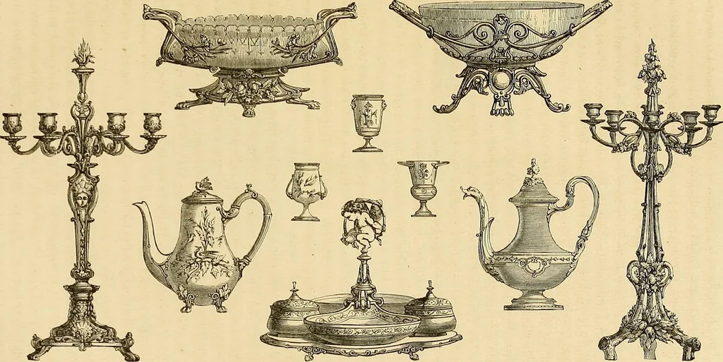 An illustration from Gazette des beaux-arts, 1859, leaf 338