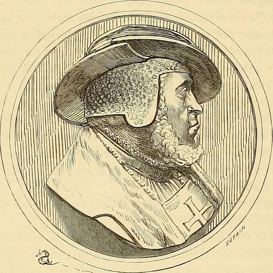 An illustration from Gazette des beaux-arts, 1859, leaf 55
