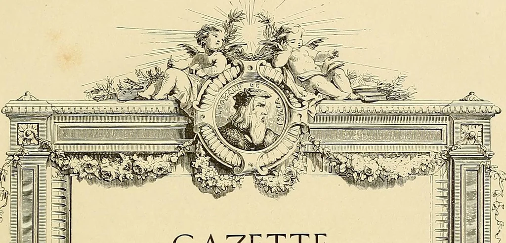 An illustration from Gazette des beaux-arts, 1859, leaf 8