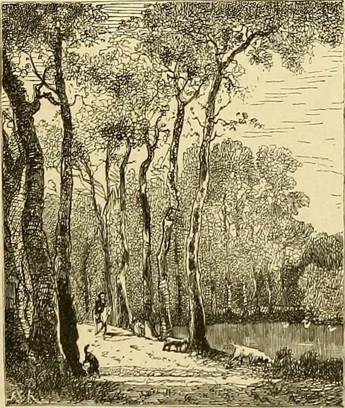 An illustration from Gazette des beaux-arts, 1859, leaf 302