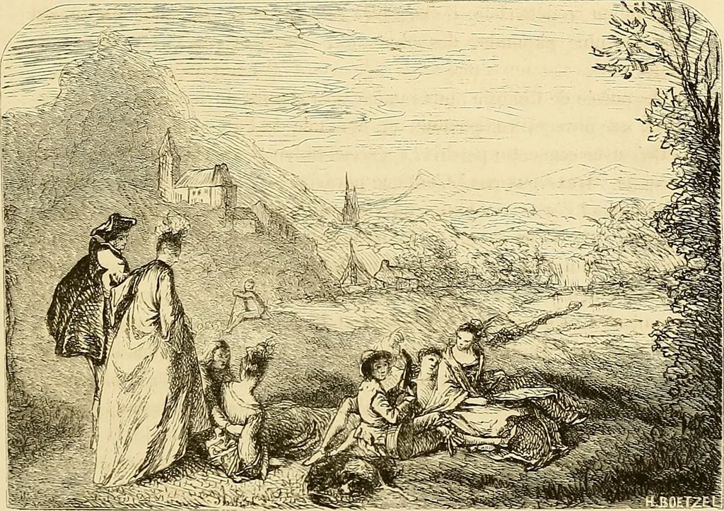 An illustration from Gazette des beaux-arts, 1859, leaf 408