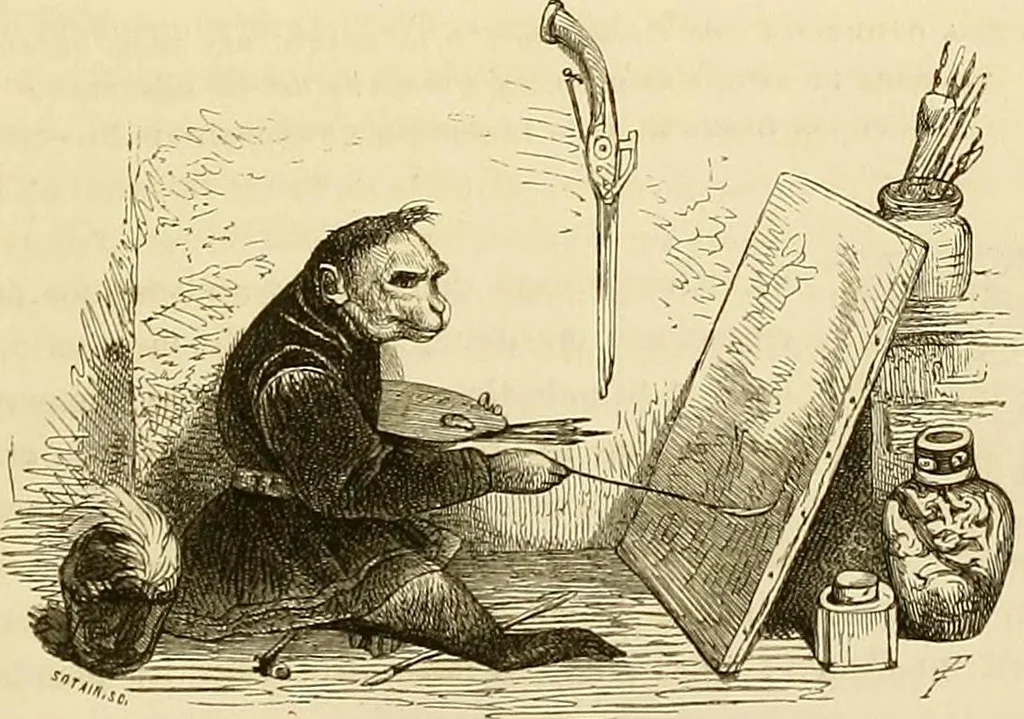 An illustration from Gazette des beaux-arts, 1859, leaf 422