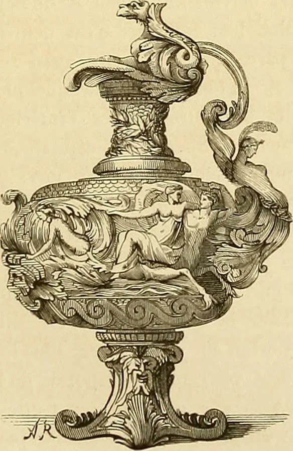 An illustration from Gazette des beaux-arts, 1859, leaf 450