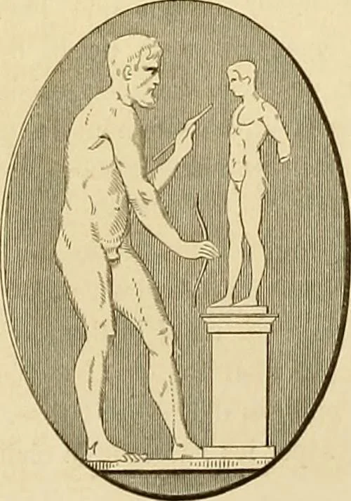 An illustration from Gazette des beaux-arts, 1859, leaf 462