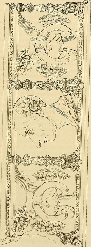 An illustration from Gazette des beaux-arts, 1859, leaf 482