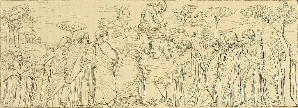 An illustration from Gazette des beaux-arts, 1859, leaf 484